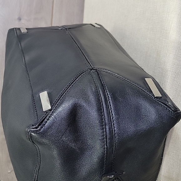 Rebecca Minkoff Black Leather Handbag - Picture 6 of 12